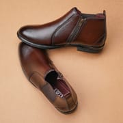 Urban Elegance Chocolate Chelsea Boot_img_1