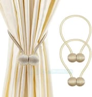 2 Pcs Magnetic Curtain Tiebacks | European Style Decorative Rope Buckle for Sheer & Blackout Curtains | Price in BD_img_5
