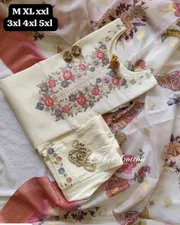 🌸কামিজ: রিয়ন কটন / 🌸সালোয়ার: বাটার সিল্ক / 🌸ওড়না: হাফ সিল্ক প্রিন্ট করা পাঁচ হাত।_img_2