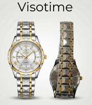 Posdagar Two-Tone Quartz Watch with Day & Date Display_img_0