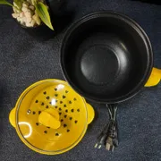 Mini Multi-functional Double Layer Electric Cooking Pot 1.8L - Ramdom Color_img_1