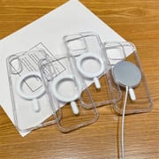 Clear For Magsafe Magnectic Wireless Charge Case For iPhone 17 16 13 12 Mini 11 14 15 Pro Max 7 8 Plus XR, xsAcrylic Cover_img_2