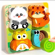 Kids Early Educational Building Block 3D Wooden Puzzle Set for your ANGEL'S Concentration_img_2