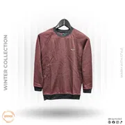 Xtreme Winter Collection Raglan Sleeve Sweatshirt – Maroon Heather_img_0