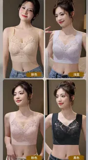 Seamless Bra with Beautiful Back for Girls Fixed Without Steel Ring One Piece Wrapped Chest for Women Seamless Underwear_img_10