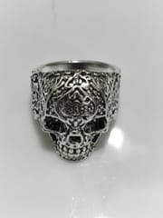 Skeleton Ring for Men & Women ( BIG RING ) | Gothic Skull Design | Unique Punk Jewelry_img_1
