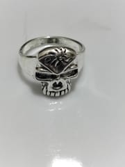 Skeleton Ring for Men & Women ( SMALL RING ) | Gothic Skull Design | Unique Punk Jewelry_img_0
