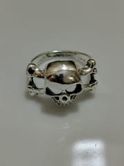 Skeleton Ring for Men & Women ( SMALL RING ) | Gothic Skull Design | Unique Punk Jewelry_img_33