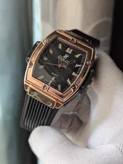 Hublot Square Black Quartz Watch_img_0