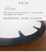 Woodpecker Retro Wall Clock – Creative European Style Wooden Decorative Clock for Home & Office_img_15