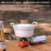 Portable Windproof Camping Gas Stove 4000W – Ultralight Backpacking Butane Burner_img_4