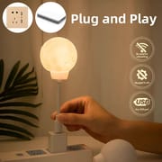 Moon Light Voice Controlled LED Lamp_img_1