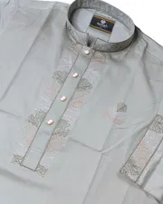 Pastel Dusk Embroidery Panjabi -A3L102_img_1
