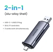 UGREEN 2-in-1 USB C & USB 3.0 SD/TF Card Reader_img_1