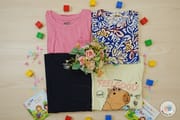 Girls T-shirt (৪ পিচ কম্বো) Code: MS-21_img_0