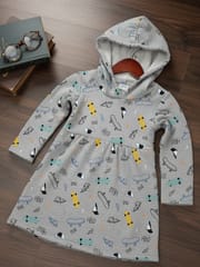 Girls Hoodies Frock _ Code: MS-51_img_0