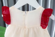 Baby Girl Ruffle Sleeve Big Bow Summer Party Dress (6 Months – 3 Years)_img_6