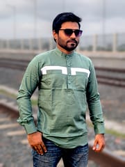 contrast cotton katua Mint green color_img_0