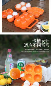 Travel egg box - for camping / travel / home | potable egg box_img_10