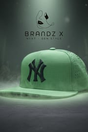 NY Embroidered Green Cap – Unisex Streetwear Baseball Hat. URBAN NY EDITION - FOREST_img_0