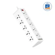 LDNIO SC10610 5 USB-A / 1 USB-C 200CM Power Cord_img_1