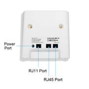 OLAX AX9 Pro 300Mbps 4G SIM Supported WiFi Router with 4000mAh in Built Battery – White Color (Free Delivery)_img_1