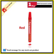 GXIN Permanent Marker Writes on Metal, Plastic, Glass And Wood Black Blue Red Green 1pcs_img_3