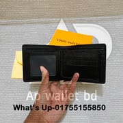 Louis Vuitton Black Daba Short Wallet With Premium Box & Dust bag_img_2