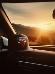 Chicago Bulls Premium Embroidered Cap – Unisex | Black & Ash Color | Streetwear Style Baseball Cap_img_8