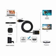 HDMI to VGA converter cable 1.8 Meter for VGA input based monitors_img_6