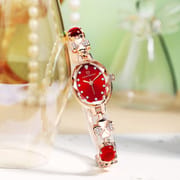 Waterproof Emerald Decorative Bracelet Watch_img_2