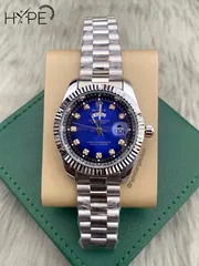 R0LEX DayDate Silver (Blue dial)_img_0