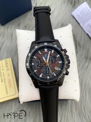 Edifice 1:1 chronograph leather belt (black)_img_0