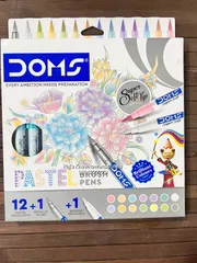 Doms Super Soft Tip Pastel Shades Brush Pen 14 Colors_img_0