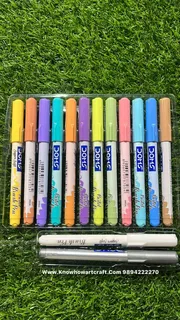 Doms Super Soft Tip Pastel Shades Brush Pen 14 Colors_img_4