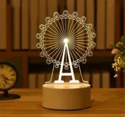 GearUP Acrylic Multicolor Night Lamp (Ferris Wheel)_img_0