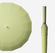 Creative retro umbrella - Premium Quality Exclusive Design 16 Bone Automatic Open Umbrella - straight rod, anti-storm, business class, double -handed long -handled_img_4