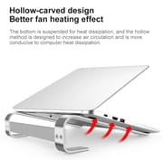 Laptop Stand - Premium Quality Aluminum Alloy Base Laptop Stand Height Increasing Laptop Support Stand Heat Dissipation Rack_img_6