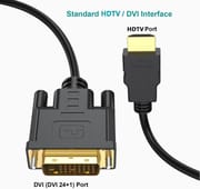 1.5m 1080p 3D HD mi To Dvi Hdmi Cable Dvi-D 24+1 Pin Adapter Cables For Lcd Dvd Hdtv Xbox High Speed ​​Dvi To Hdmi Cable 1.5m - Alliance_img_4