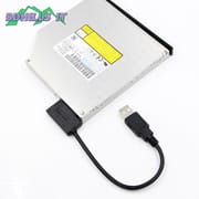 USB to 6+7 13Pin Slimline Slim SATA Cable For Laptop CD-ROM_img_0