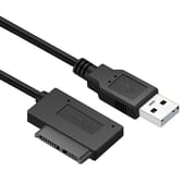 USB to 6+7 13Pin Slimline Slim SATA Cable For Laptop CD-ROM_img_5