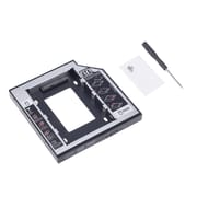 Universal Caddy 9.5mm SATA to SATA 2nd SSD HDD Hard Drive Caddy (Comparable Fit: 9mm) Support All Brand Laptop_img_4