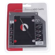Universal SSD HDD Caddy 12.7mm Aluminum 2nd Hard Disk Drive Caddy Case, Support All Brand Laptop_img_6