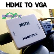 HDMI to VGA CONVERTER - HDMI FEMALE PORT TO VGA MALE - 1080P_img_0