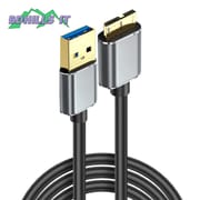 High Speed USB 3.0 Type-A to Micro-B Cable for External Hard Drives & Portable HDDs – Fast Data Transfer Cord Micro B_img_1