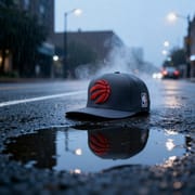 Premium Raptors Logo Cap – Shadow Eclipse & Silver Mist | High-Quality Embroidered Unisex Sports Hat_img_0
