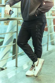 HB Hoodie Joggers Set Black_img_3