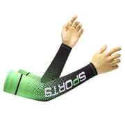2pcs Men Sun UV Protection Ice Silk Long Sleeve Cover Arm Sleeves Sunscreen Arm Outdoor Cool Sports Cycling Hand Protector_img_16