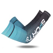 2pcs Men Sun UV Protection Ice Silk Long Sleeve Cover Arm Sleeves Sunscreen Arm Outdoor Cool Sports Cycling Hand Protector_img_20