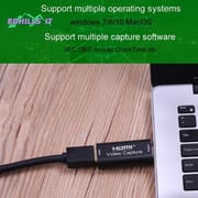 Video Capture Card 1080P Hdmi To Usb Usb 3.0 Video Capture Device Audio Video Recording for Streaming Phone Game Camera Live Stream Broadcast  hdmi capture_img_4